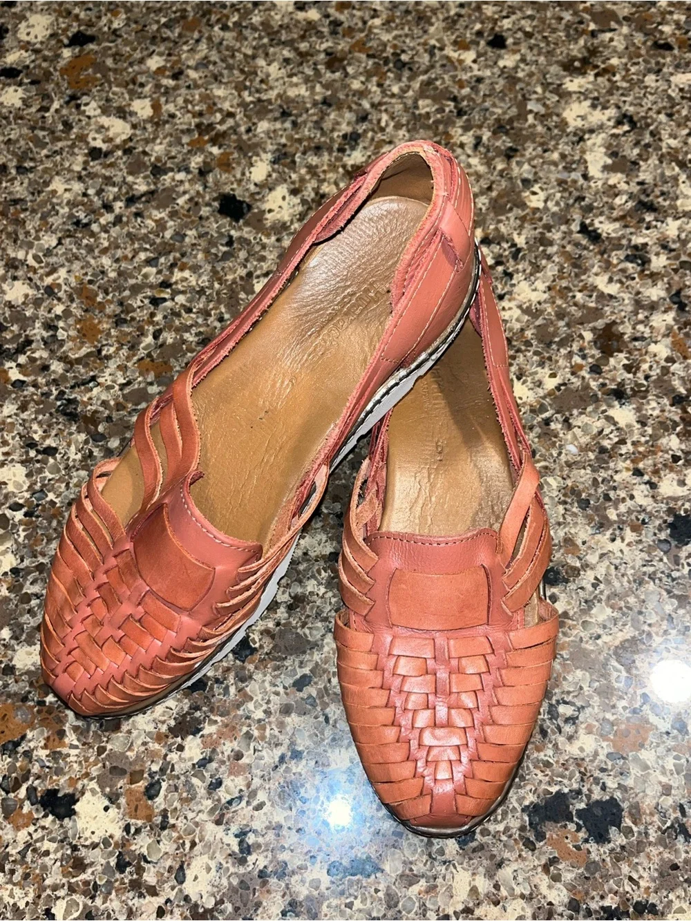 Huaraches Woven Leather Sandals for Women - Picture 3 of 4